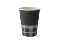 Duni - Kopp - 35 cl - avhendbar - svart (en pakke 50)