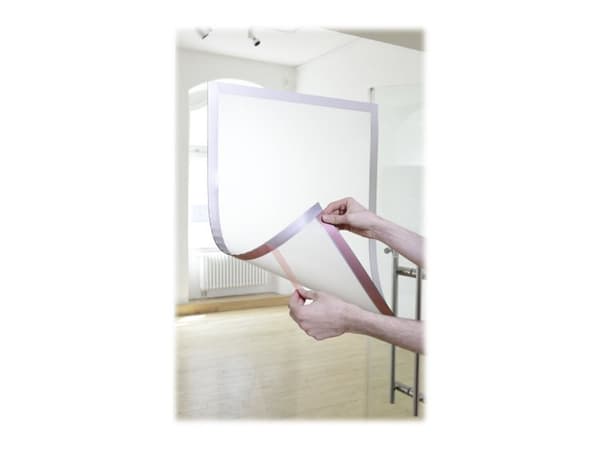 DURABLE DURAFRAME POSTER - Dokumentholder - for A2 - dobbeltsidet - sølv