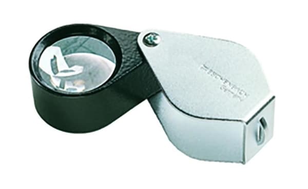 Eschenbach 117610 Foldelup Forstørrelsesfaktor: 10 x Linsestørrelse: (Ø) 21 mm musta, Kromi