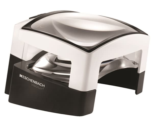 Eschenbach VisoLux+, AA, 101,6 x 76,2 mm, Svart, Vit