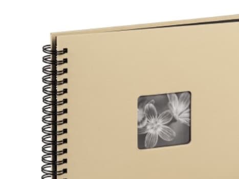 Hama Spiral Bound "Fine Art" - Album - 300 x 4x6 in (10x15 cm) - Nøtral - musegrått x 1