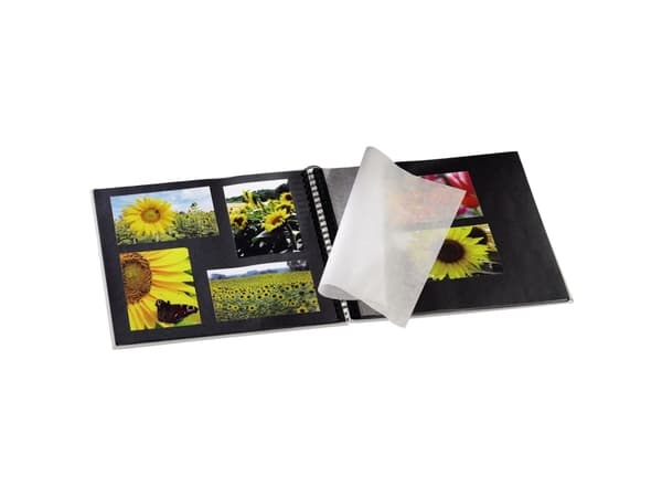 Hama Fine Art, Hvit, 300 ark, 10 x 15 cm, Spiralbinding, Papir, Sort
