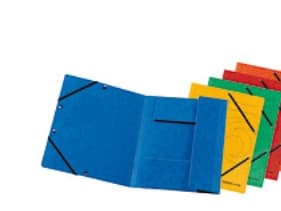 Herlitz Colorspan - 3-flikhållare - för A4 - blandade färger (paket om 10)