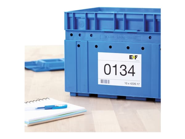 HERMA Premium - Papper - matt - permanent självhäftande - vit - A6 (105 x 148 mm) 800 etikett (er) (200 ark x 4) laminerade etiketter