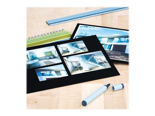 HERMA Special - Papper - högblank - permanent självhäftande - vit - A4 (210 x 297 mm) 25 etikett (er) etiketter