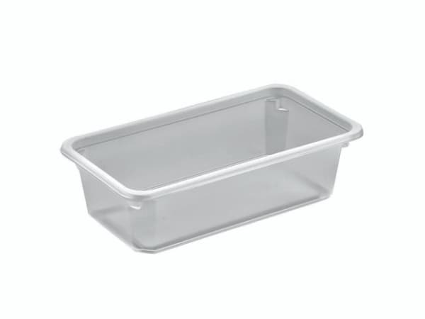Plastbakke Kageboks K2182-1F 1-rumpu 605 ml 179x98x50 mm PP Klar,608 stk/krt