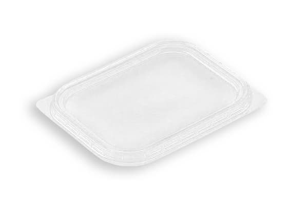 Låg 7625 t/foliebakke 108x83mm R-PET 100stk/pak