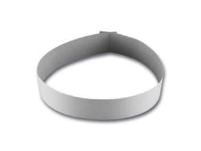 Papring karton Ø277x55 mm til aluplatte 7-rum,200 stk/krt