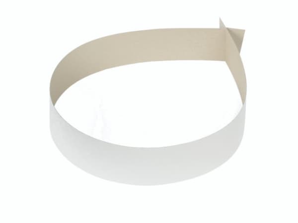 Papring karton Ø277x55 mm til aluplatte 7-rum,200 stk/krt