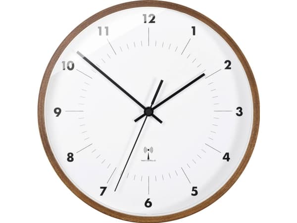 TFA Dostmann 98.1097 Radio Vægur 25.5 cm x 5 cm Træ