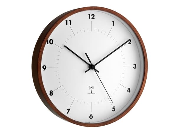 TFA Dostmann 98.1097 Radio Vægur 25.5 cm x 5 cm Træ