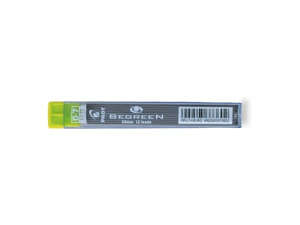 Penna pilot begreen, grafit, 0,7 mm, hb, 12 st.