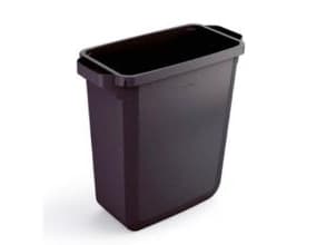 Affaldsspand Durabin 60 ltr. sort rektangulær