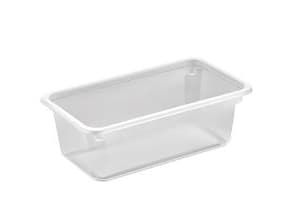 Plastbakke Kageboks K2182-1E 1-rum 710 ml 179x98x60 mm PP Klar,608 stk/krt