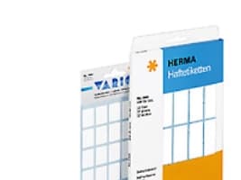 HERMA - Permanent häftning - vit - 20 x 75 mm 320 etikett (er) (32 ark x 10) etiketter