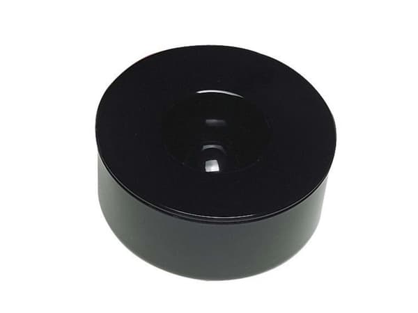 Tuhkakuppi Kulan musta Ø125mm H60mm