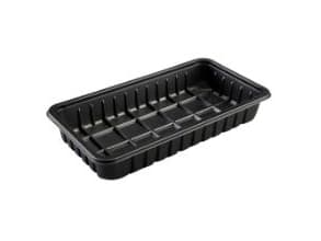 Bakke P2273-43A 1265 ml 273x146x43 mm PP Sort,208 stk/krt