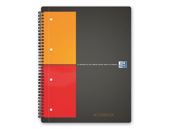 Notesbog Oxford International ActiveBook A4+ kvadreret