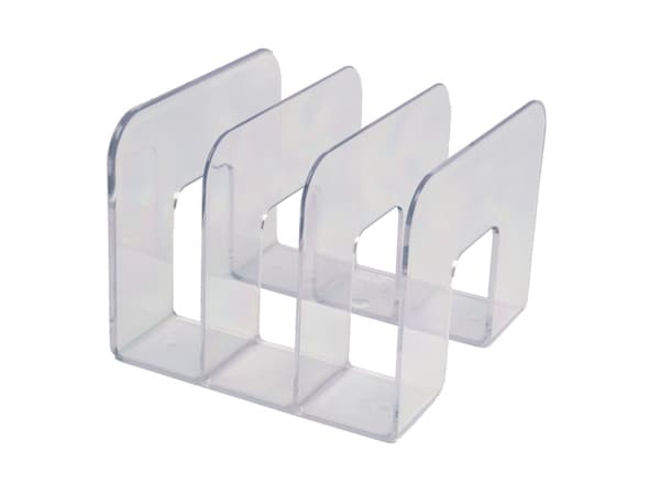 Katalogholder Durable Trend, 3 fag, transparent