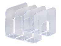 Katalogholder Durable Trend, 3 fag, transparent