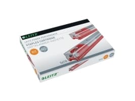 Leitz 55940000, Niittipakkaus, 1,2 cm, 210 niitit, 26/12, Punainen, 80 arkkia