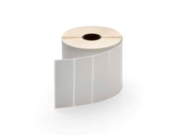 Etikett 57x32 mm termopapper vitt avtagbart med 2 100 st. per rulle