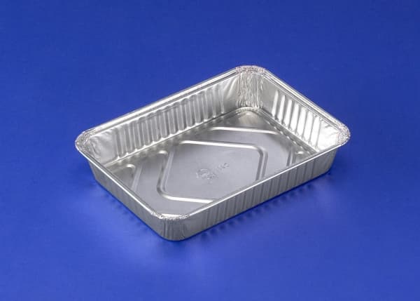 Alubakke 584 ml 186x135x30 mm,100 stk/pk