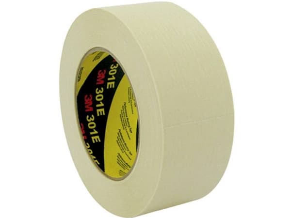 3M maalarinteippi 301E, 18 mm x 50 m, paperi, beige Teollisuuden ammattilainen maalaustöihin, voidaan käyttää - 1 kpl (3011850)