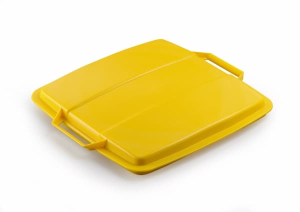 Låg Durabl Durabin 90L gul