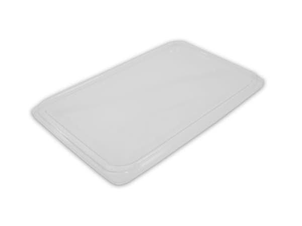 Plastlåg 1/2 GN 325x265 mm APET Klar til 1/2 GN-bakker,110 stk/krt