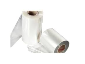 Lågfolie, Mylar, 500m x 186mm , Ø15,5cm, 25 micron, klar, PET