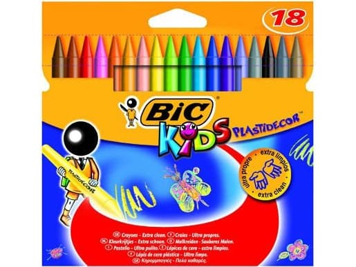 BIC 829771, 18 styck, Multi, Multifärg, 2 År