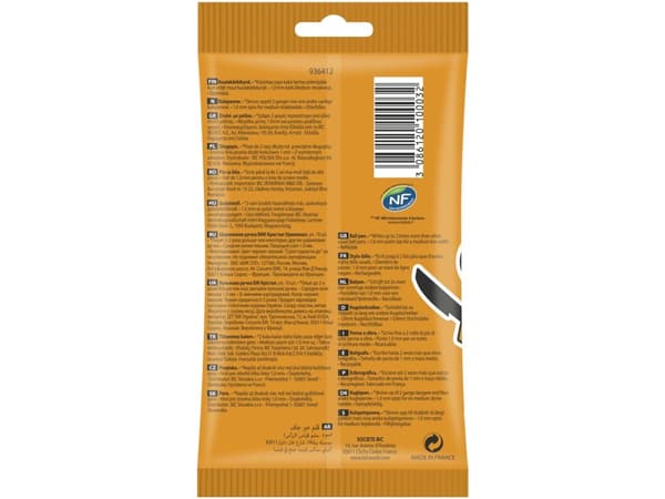BIC Cristal - Kulspetspenna - svart - 1 mm - medel (paket om 10)