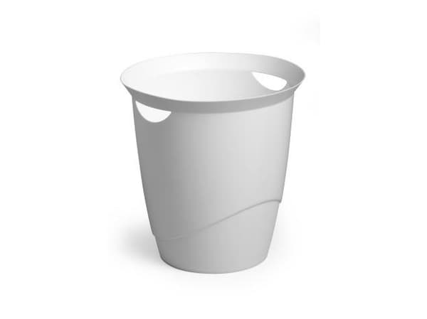 DURABLE - Avfallskurv - 16 L - hvit