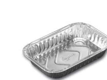 Alubakke 308 ml 160x110x26 mm,10 pk x 140 stk/krt