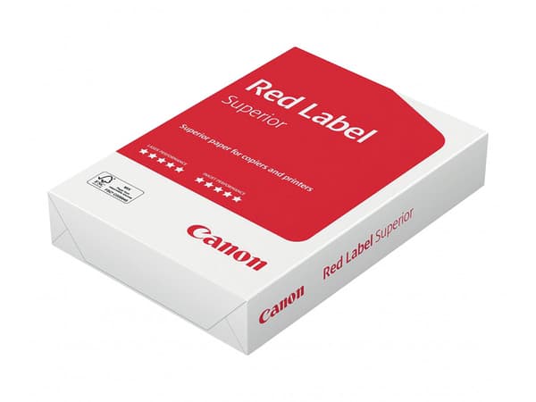 Canon Red Label Superior FSC, Universaali, A4 (210x297 mm), 500 arkkia, 100 g/m², Valkoinen, 131 µm