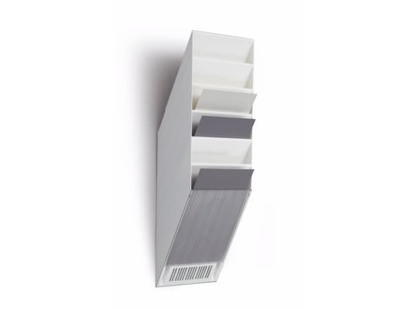 DURABLE FLEXIBOXX - Literaturholder - veggmonterbar - 6 rom - for A4 - hvit