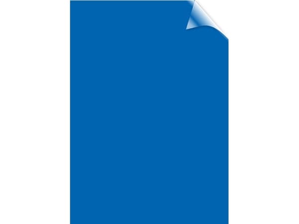 Fellowes Tinted Transparent - A4 (210 x 297 mm) - 200 mikroner - blå - 100 stk PVC-permomslag - for Fellowes Galaxy 500, Galaxy Wire, Pulsar+ 300, Qu