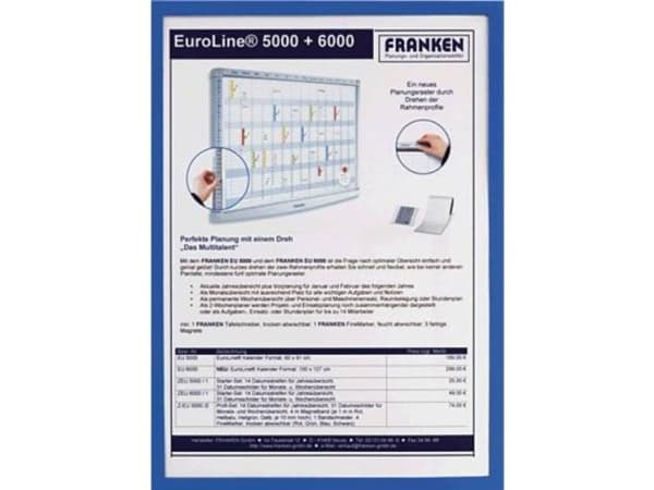 Franken ITSA4M 03, A4, Blå, Matt, Stående / Liggande, Folie, 56 g