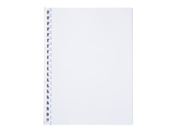 GBC CombBind - 38 mm - 21 ringer - A4 (210 x 297 mm) - 330 ark - hvit - 50 stk plastbindekam - for P/N: 2101435, IB271106, IB271717