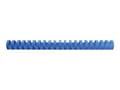 Miniatyrbilde 1 av 5: GBC CombBind - 19 mm - 21 ringer - A4 (210 x 297 mm) - 165 ark - blå - 100 stk plastbindekam - for P/N: 2101435, 4400399, IB271106, IB271717