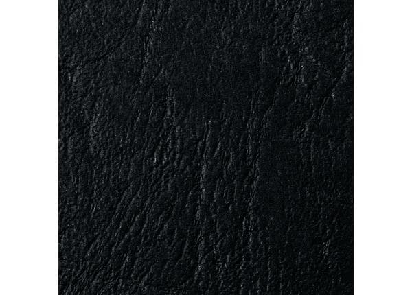 GBC LeatherGrain - A5 (148 x 210 mm) - svart - 250 g/m² - 100 stk bindningsskydd
