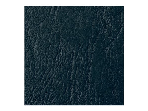 GBC LeatherGrain - A5 (148 x 210 mm) - svart - 250 g/m² - 100 stk permomslag