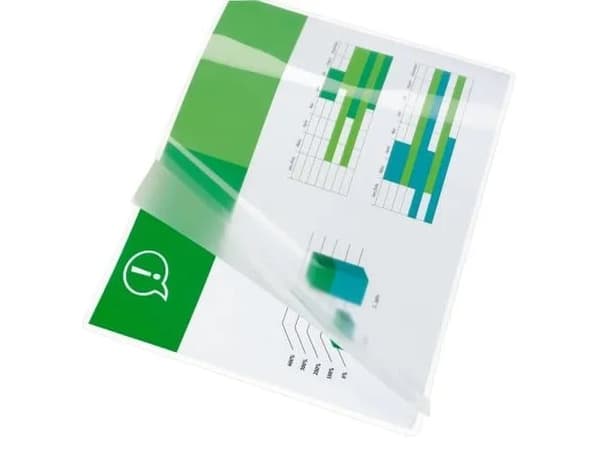 GBC - 80 mikrometer - 100-pack - glättat - 303 x 426 mm lamineringsfickor