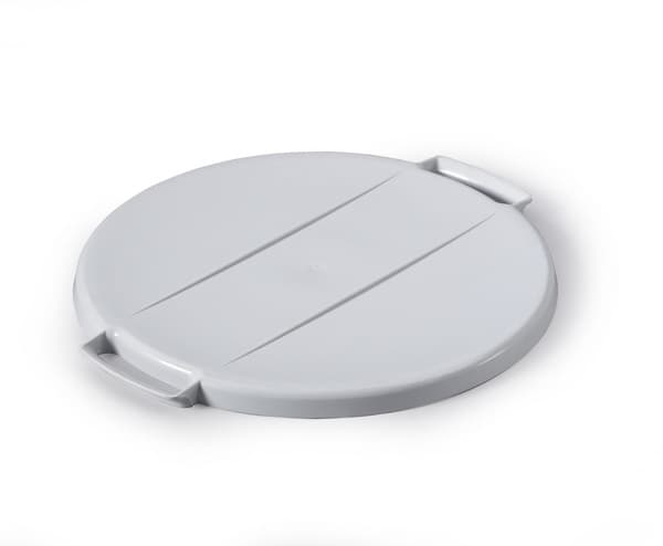 Låg Durable Durabin LID Round 40L grå