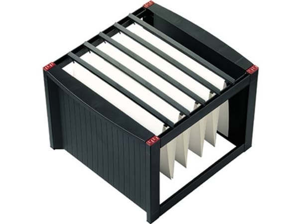Helit H6110092, Plast, Sort, Rød, 360 mm, 380 mm, 272 mm, 328 x 299 x 258 mm