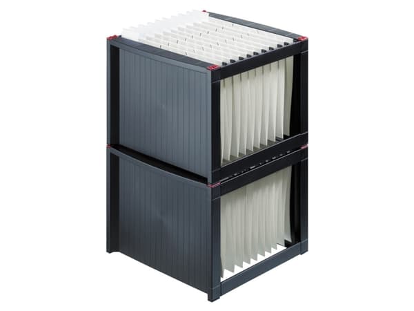 Helit H6110092, Plast, Sort, Rød, 360 mm, 380 mm, 272 mm, 328 x 299 x 258 mm