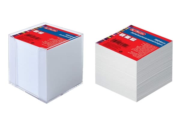 Herlitz 10410801, 90 mm, 90 mm, 90 mm, 1 kpl, 700 arkkia