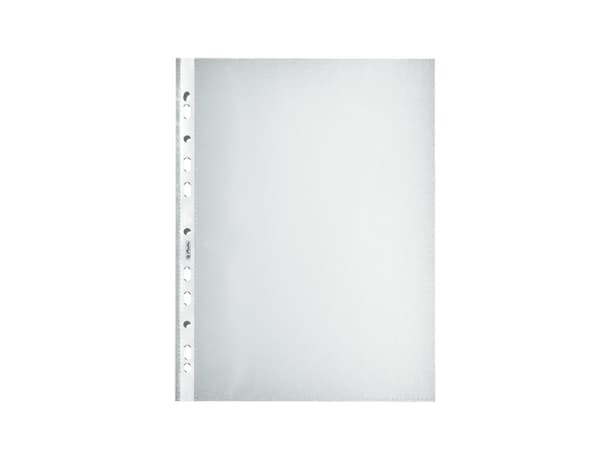 Herlitz 10840320, 210 x 297 mm (A4), Gjennomsiktig, Polypropylen (PP), Portrett, 100 stykker