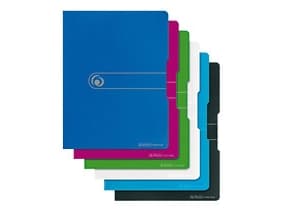 Herlitz 11207511, Svart, Polypropylen (PP), 20 lommer, Portrett, A4, 1 stykker